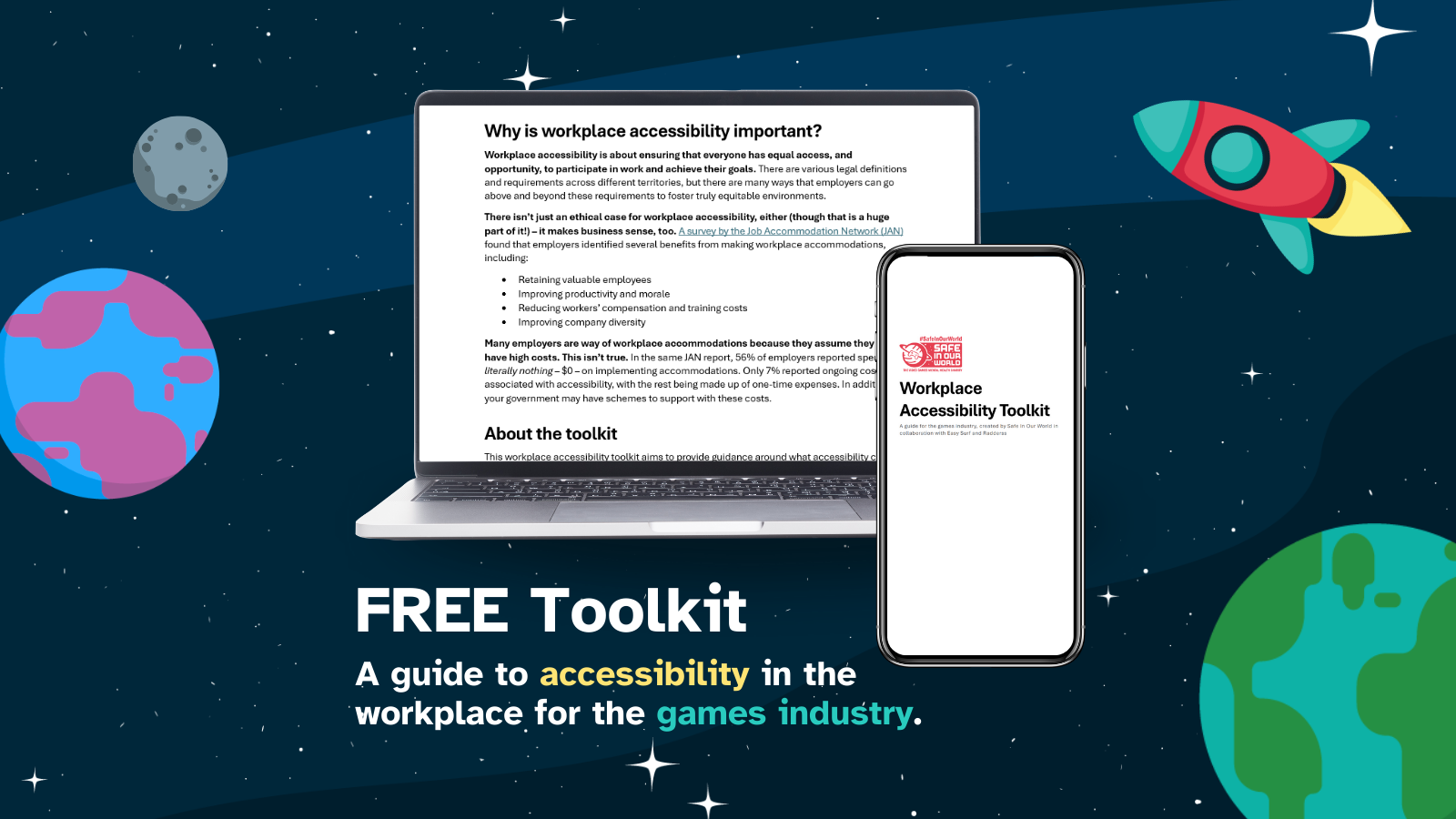 Safe In Our World Workplace Accessibility Toolkit for Games Industry ...
