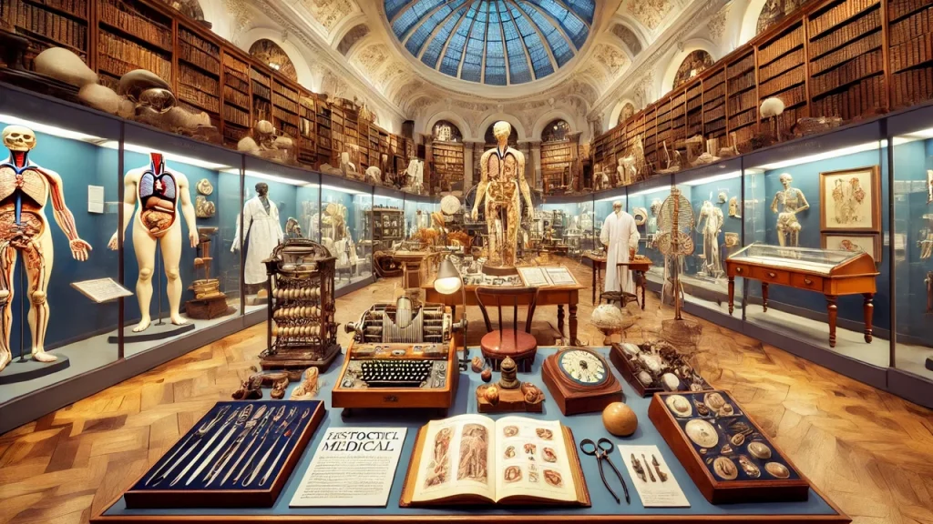 Interior of the Museum of Psychiatry in Bern