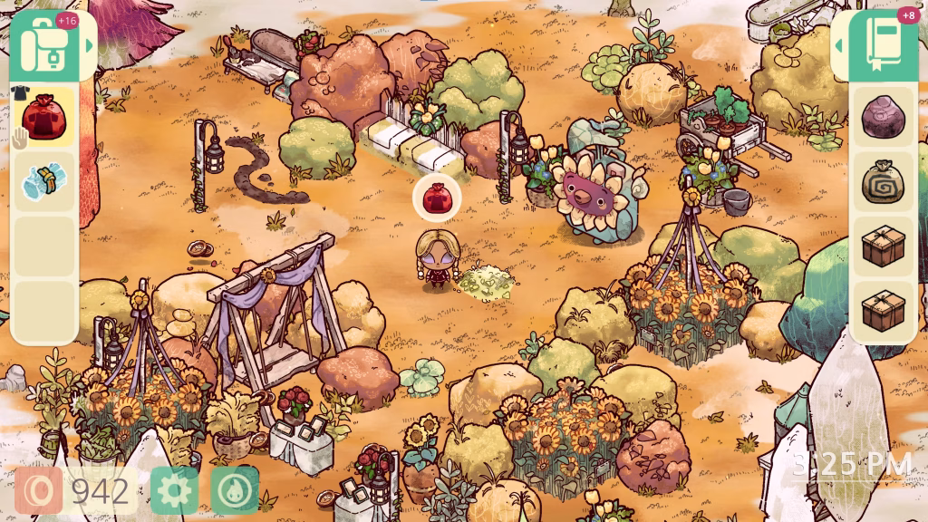 Screenshot from video game Cozy Grove